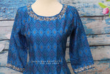 Indian Designerwear,Indian Designer Ikkat Kurta,Indian Dress for women,Indian Stitched Dress for Women, Indian Partywear Dress ikkat