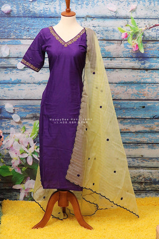Indian Designerwear,Indian Designer Kurta,Indian Dress for women,Indian Stitched Dress for Women, Indian Partywear Dress organza duppatta