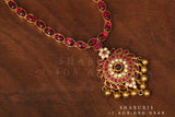 Latest Indian Jewelry,Pure Silver Jewellery Indian ,Navaratan Necklace,Navaratnalu,Indian Bridal,Indian Wedding Jewelry-NIHIRA-SHABURIS