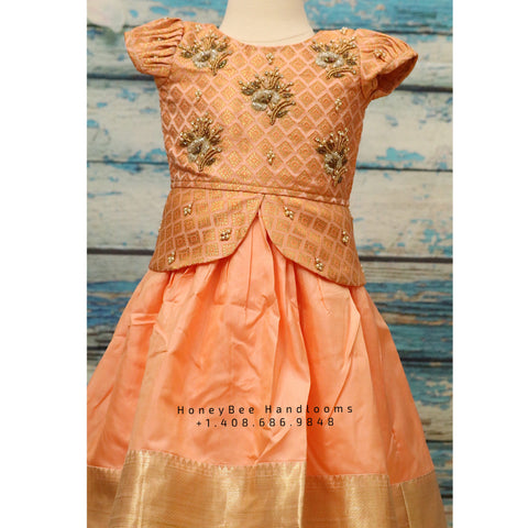 Indian Kids Pavada | New Born Pattu Langa | New Born Girl Pavada | New Born Baby Girl Dress | Indian Kids Girl Dress | Indian girls Dress |