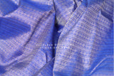 Silver zari Pattu Sarees online,South Indian Sarees,Pure Silk Sarees,Kanjivaram Saree,kanchi pattu saree,Zari saree,blue  saree - NIHIRA