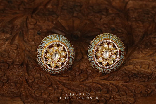 Menakari jhumka,big jhumka,swarovski,south sea pearl earring,party wear earrings,designer jewelry,hand picked jewelry,celebrity jewelry