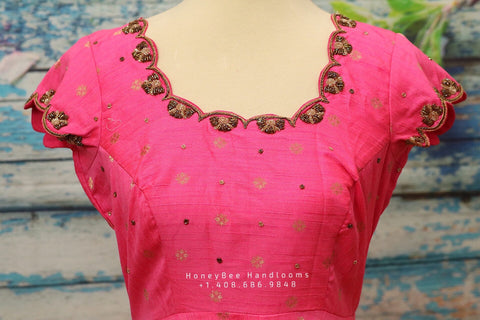 Ruffle Sleeves Dress | Floral Dress| Georgette |Flowy |Lyte weight |Indian Dress | Evening wear |Partywear Dress Indian | HoneyBee Handlooms