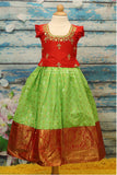 Kids pattu Pavada | New Born Pattu Langa | New Born Girl Pavada | New Born Baby Girl Dress | Indian Kids Girl Dress | Indian girls Dress
