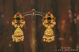 Kundan Jewelry,antique Jewelry,Kundan Necklace,chandbali jewelry,lyte weight Indian Bridal,Indian Wedding Jewelry,Gold Plated Jewelry-NIHIRA