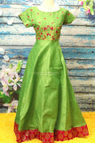 Indian Kids gown | Diwali dress kids |pattu dress Diwali gift new year gift dress Indian teens dress kids dress Indian kids frock