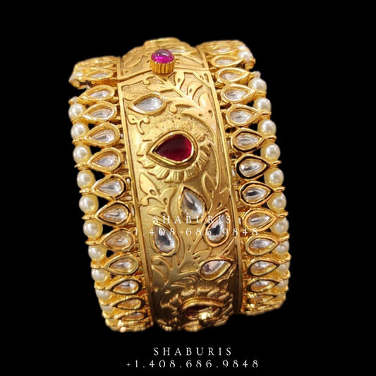 Menakari bangle,polki bangle,adjustable kada,openable bangle,wedding jewelry,sanyasachi jewelry inspired,high end jewelry,fashion jewelry