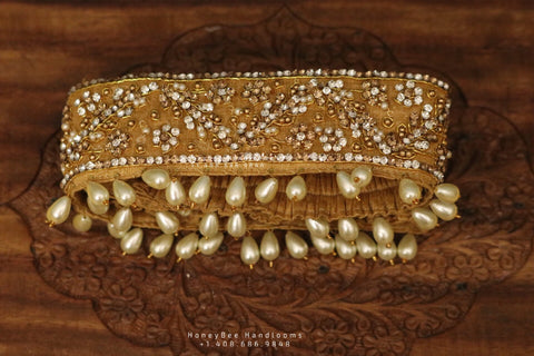 Maggam Work Waistbelt | Vaddanam| Vadiyanam| Saree Belt| Sabyasachi Belt| Guttapusalu belt | Lakshmi Vadiyanam |Hip Belt| Hip Chain - Nihira