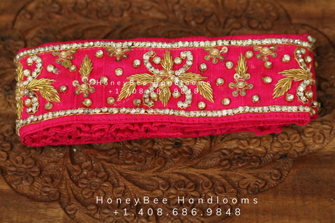 Maggam Work Waistbelt | Vaddanam| Vadiyanam| Saree Belt| Sabyasachi Belt| Guttapusalu belt | Lakshmi Vadiyanam |Hip Belt| Hip Chain - Nihira