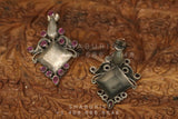 Oxidized Jewelry,Pure Silver jewelry Indian,amrapali jewelry inspire,tribal earrings,Indian Jewelry,peacock jewelry,NIHIRA-SHABURIS