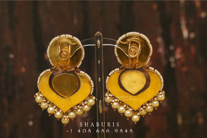 Polki Diamond jhumka,polki Diamond Jhumka Jewelry,sabyasachi Jewelry inspired Jhumka Earrings,Jhumki,  indian jewellery Designs -NIHIRA
