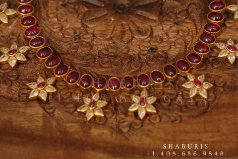 Latest Indian Jewelry,South Indian Jewelry,pure silver necklace,indian bridal,Indian Wedding jewelry,Indian necklace - NIHIRA - SHABURIS