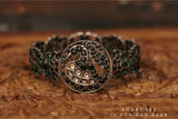 Kundan opeable kada bangle Silver jewelry Indian simple bangle ,oxidized ,Indian party wear jewelry,Indian Jewelry-NIHIRA-SHABURIS
