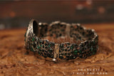 Kundan opeable kada bangle Silver jewelry Indian simple bangle ,oxidized ,Indian party wear jewelry,Indian Jewelry-NIHIRA-SHABURIS