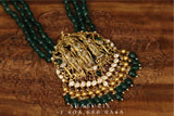 Temple RaamParivar Jewelry,Pure Silver Jewelry Indian ,Rama Sita Pendent ,Big pendent,Antique Jewelry,Indian Temple Jewelry-NIHIRA-SHABURIS