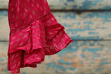 Ikkat blouse indian,Latest indian blouse designs,saree blouse designs indian,saree stitched blouse,patterned blouse,ruffle sleeve