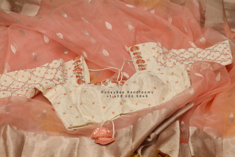 Raw Mango saree Inspired,Pure Silk Sarees,chanderi Saree,pink saree,silk saree,singhania  saree inspired - NIHIRA