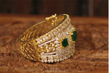Diamond bangle,Gold Plated Jewellery Indian ,Artificial Jewellery,diamond bracelet ,Indian Wedding Jewelry-NIHIRA-SHABURIS