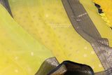 Raw Mango saree Inspired,Pure Silk Sarees,chanderi Saree,lemon yellow saree,silk saree,singhania  saree inspired - NIHIRA