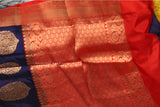 Raw mango saree inspired,Lyte weight Sarees online,South Indian Sarees,Pure Banaras Sarees,Saree Blouse, handloom saree,blue saree NIHIRA