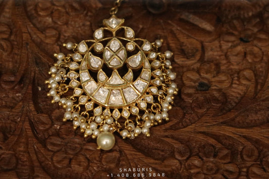 Maang tikka,pure silver maang tikka,polki maang tikka,papati billa,kids tikka,kundan maang tikka sabyasachi