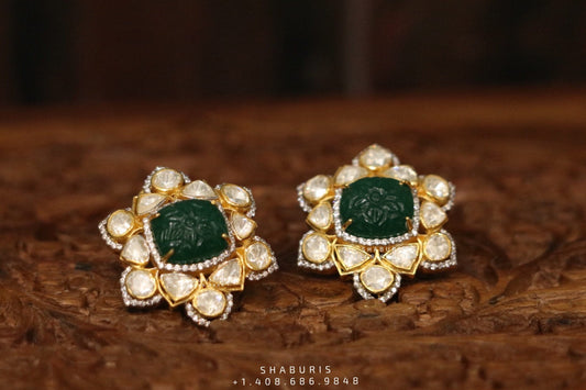 Jhumka Jewelry,Jhumka Jewellery,Pure Silver Jewellery ,Jhumka Earring,Pakistani Jewelry,Indian Bridal,Indian Wedding Jewelry-NIHIRA-SHABURIS