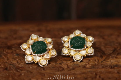 Jhumka Jewelry,Jhumka Jewellery,Pure Silver Jewellery ,Jhumka Earring,Pakistani Jewelry,Indian Bridal,Indian Wedding Jewelry-NIHIRA-SHABURIS