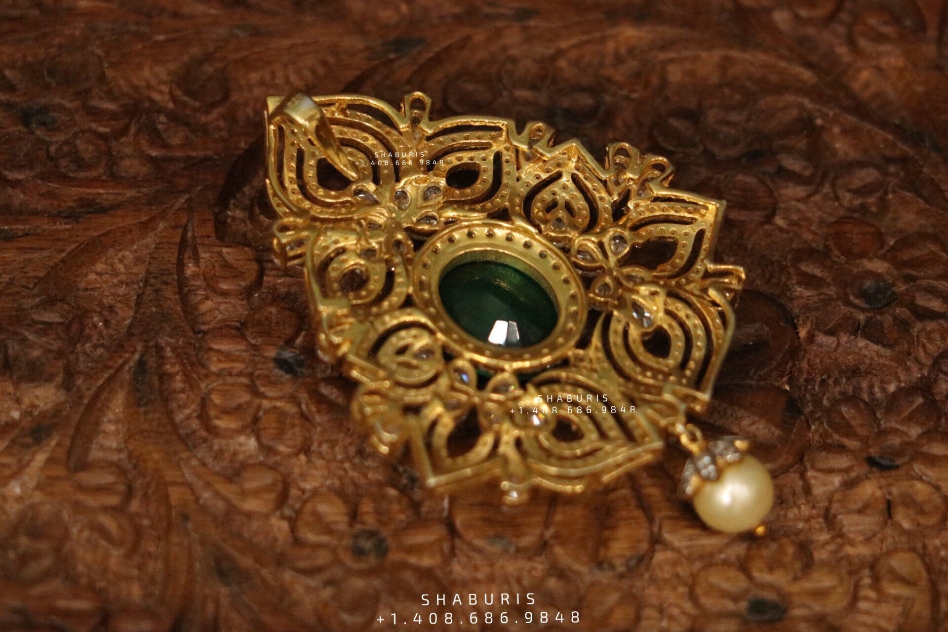 Swarovski pendant,swarovski chain,sabyasachi jewelry inspired Traditional indian Jewelery,Polki haram,Pure silver jewelry-NIHIRA