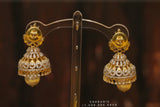 Pure Silver Jewellery Indian ,diamond jhumka ,Big Indian Studs,Jhumkas,Indian Bridal,Indian Wedding Jewelry,pure Silver jewelry-SHABURIS