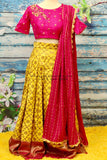 Lehenga | Indian Mehendi Dress | Indian Designerwear | Indian Bridal lehenga | bridal | Halfsaree|banaras Lehenga kids lehenga