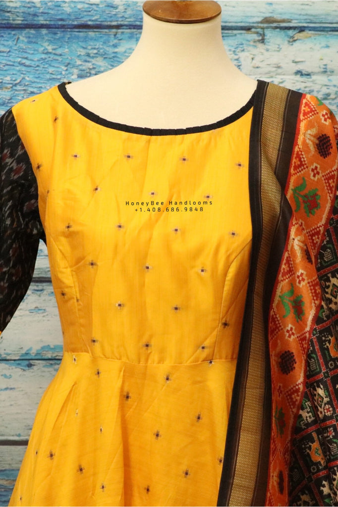 Indian Girls Dress | Pattu Frock for kids | Indian Kids Girl Dress | I –  Nihira