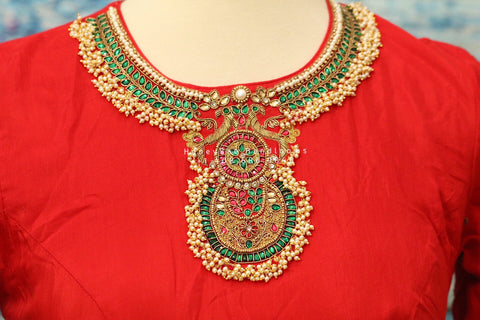 Indian Designerwear,Indian Designer Long Frock,Indian Dress for women,Indian Stitched Dress for Women,Latest Indian jewelry work dress