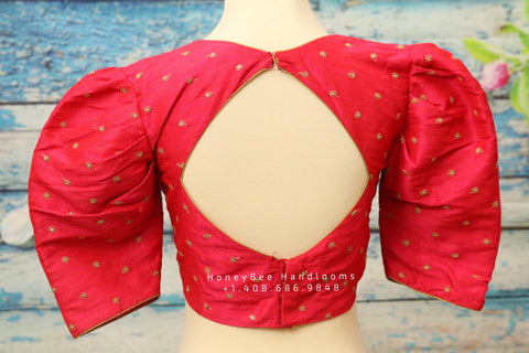 Indian Saree pink Blouse|Designer Saree Blouse |fancy Blouse | saree stitched Blouse| Bollywood Blouse | simple saree blouse| NIHIRA