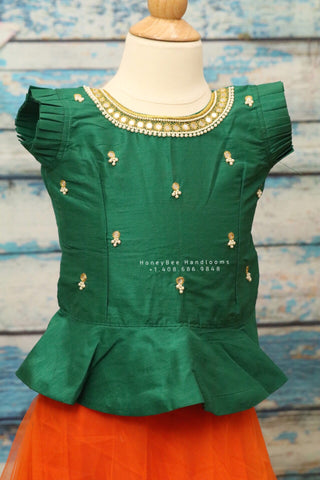 Net Kids Pavada | Pattu Langa | Girl Pavada | Baby Girl Dress Indian | Indian Kids Girl Dress | Indian girls Dress