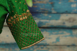 Saree Blouse| Saree Blouse |Maggam Work Blouse | saree stitched Blouse| Bollywood Blouse | Zardosi Work Blouse | HoneyBee Handlooms