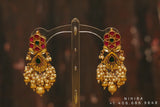 Kundan Jewelry,Kundan Choker,Kundan Necklace,Kundan Earrings,lyte weight Indian Bridal,Indian Wedding Jewelry,Gold Plated Jewelry-NIHIRA