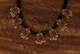 Black thread Jewelry,Gold Plated Jewellery Indian ,Artificial Jewellery,lyte weight Indian Bridal,Indian Wedding Jewelry-NIHIRA-SHABURIS