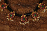 Black thread Jewelry,Gold Plated Jewellery Indian ,Artificial Jewellery,lyte weight Indian Bridal,Indian Wedding Jewelry-NIHIRA-SHABURIS