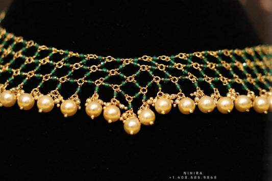 Diamond choker,Swarovski Jewelry,diamond Necklace,chandbali jewelry,lyte weight Indian Bridal,Indian Wedding Jewelry,Sabyasachi jewelry