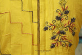 Pure georgette saree with blouse,zardhosi work,fancy saree,tie dye saree,two color saree,flowy saree,lyte weight saree,cocktail saree