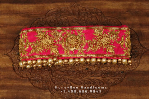 Maggam Work Waistbelt | Vaddanam | Vadiyanam | Saree Belt | Hip Belt | Hip Chain | Sabyasachi Belt |hip chain|