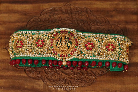 Maggam Work Waistbelt | Vaddanam| Vadiyanam| Saree Belt| Sabyasachi Belt| Guttapusalu belt | Lakshmi Vadiyanam |Hip Belt| Hip Chain - Nihira