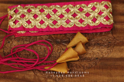 Maggam Work Waistbelt | Vaddanam| Vadiyanam| Saree Belt| Sabyasachi Belt| Guttapusalu belt | Lakshmi Vadiyanam |Hip Belt| Hip Chain - Nihira