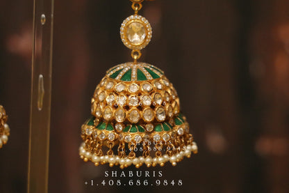 Jhumka Jewelry,Jhumka Jewellery,Pure Silver Jewellery ,Jhumka Earring,Pakistani Jewelry,Indian Bridal,Indian Wedding Jewelry-NIHIRA-SHABURIS