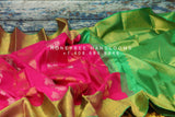 Raw mango Sarees inspired silk Sarees,Pure Silk Sarees,Kanjivaram Saree,kanchi pattu saree,Zari saree,Pastel saree - NIHIRA