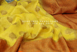 Raw mango Sarees inspired silk Sarees,Pure Silk Sarees,kora silk,banarasi weave saree,handloom saree,yellow saree - NIHIRA