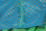 Raw mango saree inspired,Lyte weight Sarees online,South Indian Sarees,Pure Banaras Sarees,Saree Stitched Blouse,saree,Banaras silk- NIHIRA