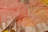 Raw Mango saree Inspired,Pure Silk Sarees,chanderi Saree,pink saree,silk saree,singhania  saree inspired - NIHIRA
