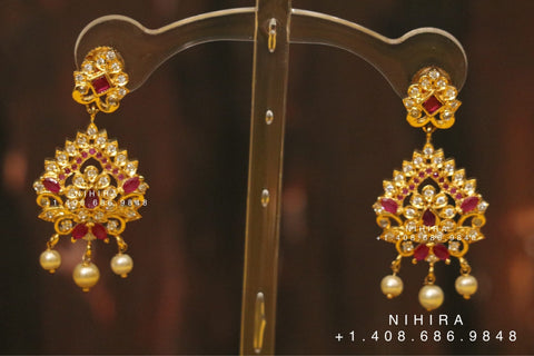 jhumka,big jhumka,swarovski,south sea pearl earring,party wear earrings,designer jewelry,hand picked jewelry,celebrity jewelry