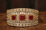 Diamond bangle,Gold Plated Jewellery Indian ,Artificial Jewellery,diamond bracelet ,Indian Wedding Jewelry-NIHIRA-SHABURIS